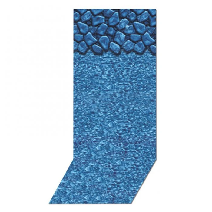 Swimline Beaded Pool Liner, 48 In Wall, 16x32 Ft Oval, 25 Gauge, Boulder Swirl 1 Swimline Beaded Pool Liner, 48 In Wall, 16x32 Ft Oval, 25 Gauge, Boulder Swirl